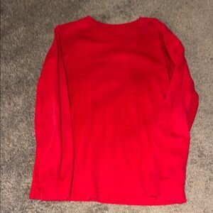 Circo Vibrant Red Long Sleeve Tee